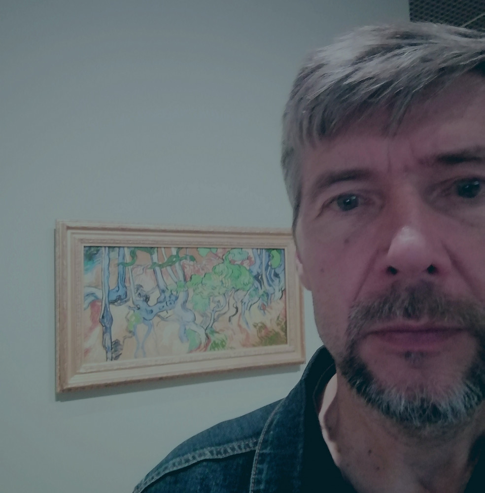 Vidmantas Jažauskas Prie van Gogo muziejaus